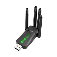 Adaptateur WiFi 6 USB 3.0 AX900 BT 5.4 Double Bande 2.4G 5G 4 Antennes Carte Réseau USB Récepteur Dongle Pilote Gratuit Win 10/11