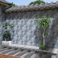 Carreaux muraux extérieurs en céramique 300x600 spécifiques à l'extérieur - Nouveau style chinois, isolation thermique, surface mate, absorption d'eau <0,5%, 10 mm