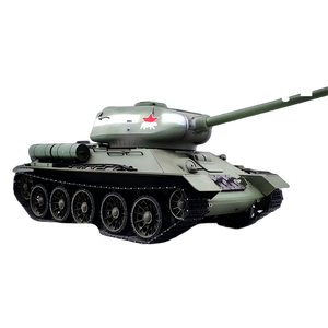 COOLBANK <span class=keywords><strong>Tanque</strong></span> RC Soviético <span class=keywords><strong>T</strong></span>-<span class=keywords><strong>34</strong></span>/85 a Escala 1/16 con Accesorios Modificables, Función de Batalla por Infrarrojos, Modelo para Coleccionistas - Product Image 1