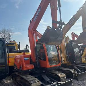 รถขุดขนาดเล็ก Doosan Dx75/Dx75lc-9c มือสอง น้ำหนัก 7.5 ตัน ยี่ห้อเกาหลี เครื่องยนต์ยันมาร์ รุ่นปี 2023 น้ำหนัก 7520 กิโลกรัม ชั่วโมงการทำงานต่ำ ได้รับการรับรองมาตรฐาน CE - Product Image 3