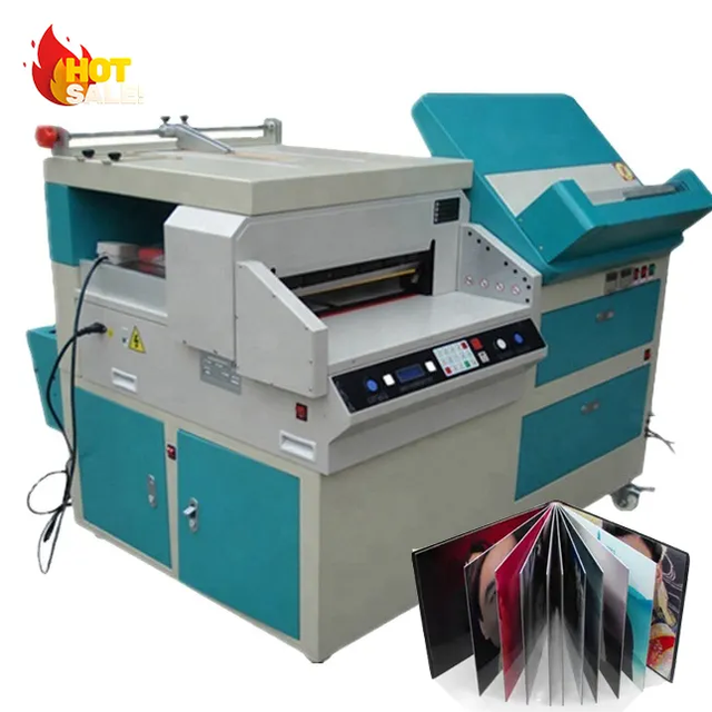 Automatic Photo Book Wedding Album Binding Maker Machine Baby Photo Album Book Maker 10 in 1 Digital Book Album Making Machine