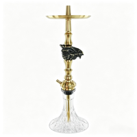 Chicha Premium Dragon, Narguilé Haut de Gamme avec Tige Plaquée Or pour Salons et Clubs. Aucun avis pour le moment.