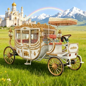 Nuevo Producto 2026: Carruaje de Caballos para Bodas de Estilo Diferente y Elegante, con 4 Ruedas de Acero, para Uso en Bodas o Turismo - Product Image 4