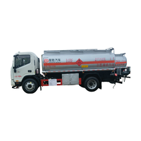 Camion-citerne de livraison de carburant JAC 8 tonnes, camion de transport de pétrole, vente chaude