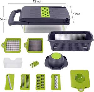 14 in 1 Multifunctional Food Chopper <b>Vegetable</b> Chopper Onion <b>Slicer</b> Fruit Carrot Veggie <b>Dicer</b> Cutter Shredders <b>Vegetable</b> <b>Slicers</b> - Product Image 2