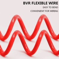 Cable Eléctrico Unipolar H07V-R H07V-U H07V-K de 450/750V, 1.5 mm, 2.5 mm, 4 mm, 6 mm, 16 mm, para Uso Doméstico
