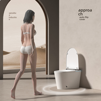 Toilette intelligente électrique en gros, bidet intelligent, commode intelligente, salle de bain, toilette automatique intelligente