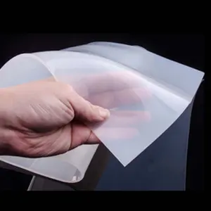 Feuille de membrane en caoutchouc de silicone souple transparent, 0.1mm 0.2mm 0.3mm 0.4mm 0.5mm 0.8mm 1mm 1.5mm 2mm