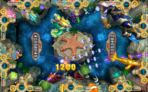 ชุดเกมยิงปลา Avengers Infinity <span class=keywords><strong>War</strong></span> รุ่น Fish Hunter ทำจากโลหะ ภาษาอังกฤษ โต๊ะเกมยิงปลา ยอดนิยมในแคลิฟอร์เนีย สหรัฐอเมริกา - Product Image 2
