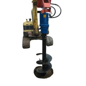 Hydraulic Auger <b>Drill</b> for Driving Ground Hole Drilling for Excavator - Product Image 3