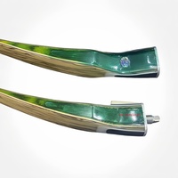 Arc Assyrien Recurve Fait Main avec Siyah Court Démontable – Arcs Histoïques Traditionnels Laminés