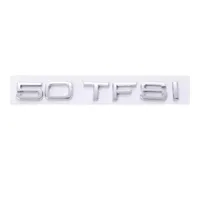 Autocollant de voiture avec logo TFSI 30 35 40 45 50 55 pour Audi A3 A4 A6L A7, modification 4x4, accessoire décoratif.