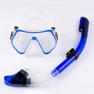 成人水肺潜水面具装备自由潜水护目镜矛鱼眼镜浮潜潜水装备套装