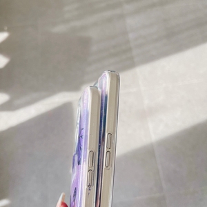 เคสโทรศัพท์ TPU นิ่มใสลายดอกไม้แวววาวแบบหรูหราสำหรับ OPPO Reno 8 <span class=keywords><strong>Pro</strong></span> <span class=keywords><strong>Reno7</strong></span> 6 4G - Product Image 2