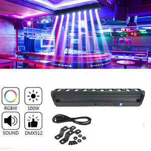 Pioneer Pro DJ LED Equipo <span class=keywords><strong>de</strong></span> iluminación <span class=keywords><strong>de</strong></span> escenario 10 ojos 40W RGBW Beam Barra <span class=keywords><strong>de</strong></span> cabeza móvil Proyector <span class=keywords><strong>de</strong></span> luz para <span class=keywords><strong>discotecas</strong></span> y KTV - Product Image 1