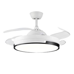 <b>Fan</b> Lamp Chandelier <b>Remote</b> <b>Control</b> Modern Minimalist Hanging for Living Room Dining Bedroom Household 724274230240 Des - Product Image 4