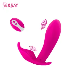 Sexbay Fabrik neuer ferngesteuerter tragbarer Vibrator Sexspielzeug weiblicher G-Punkt klitoris-Stimulator USB-Aufladung Massage-Vibrator