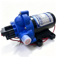 Pompa Booster Diafragma Mambaflo 12V DC Pompa Air Tekanan Tinggi untuk Aplikasi Sistem Air Tenaga Surya RV Caravan