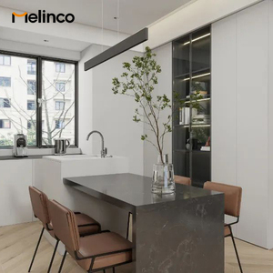 Melinco Luxury Bedroom Furniture Same Color Door Wall Cabinet Series <strong>Closet</strong> Wardrobe One-stop Solution Cabinets For Bedroom Gym - Product Image 3