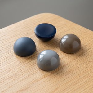 Pierres précieuses rondes en pierre de lune grise naturelle, taille cabochon, certifiées Gopika, prix de gros, lot de pierres de lune grises rondes - Product Image 3