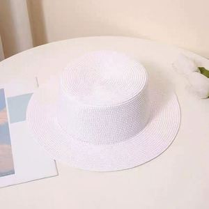 Spring and Simple Outdoor Sunshade Women Large Foldable Beach Wide Brim Straw <b>Hat</b> <b>for</b> Travel Promotional Gifts - Product Image 2