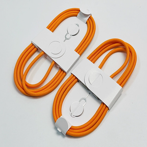 Câble de charge rapide 3A en nylon tressé double tête Type-C de 1 m pour iPhone 15/16/17, scanner de codes-barres et imprimante informatiques, PD60W iOS - Product Image 6