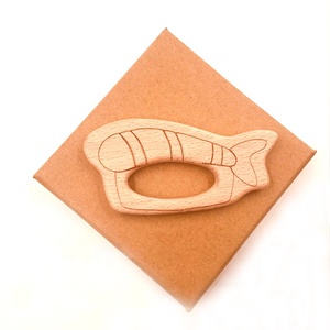 Natural de madera de haya Sushi bebé agarrando juguetes para la fabricación de la joyería - Product Image 1