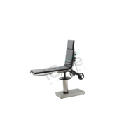 Table d'opération manuelle 2000*480mm en acier inoxydable 304 avec pont rénal 100mm, hauteur réglable, pour hôpital, clinique, chirurgie générale