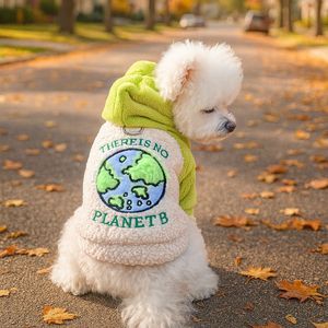Ropa para mascotas para otoño e invierno, perros pequeños, cachorros, perros y gatos felices, ropa cálida y cómoda, ropa gruesa para el hogar - Product Image 1