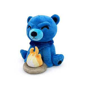 Peluche Générique Mignonne Ours Bleu Gruinard avec Flamme de Feu de Camp, Poupée en Peluche Douce, Ours en Peluche pour Enfants, Cadeau, Décoration Maison - Product Image 3