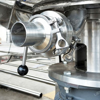 Mélangeur de savon liquide industriel en acier inoxydable avec homogénéisation et chauffage pour la production de détergent liquide et de shampoing