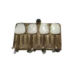 Nouveau design à la mode pochette faite à la main sac à main perlé à la mode pour les filles fermeture ouverte disponible prix de gros exportation inde - Product Image 1