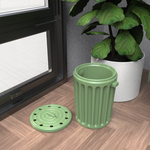 Seau de <span class=keywords><strong>compostage</strong></span> en céramique écologique décoratif pour la cuisine, avec un design classique, pour les déchets alimentaires, utilisation en intérieur - Product Image 4