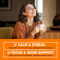 Gouttes liquides OEM ODM pour le bien-être du cortisol : favorisent l'exercice nocturne, la qualité du sommeil, mélange à base de plantes, équilibre naturel de l'humeur et de l'énergie