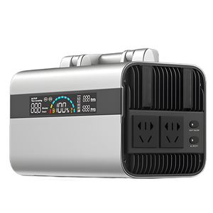 Station d'alimentation portable rechargeable de haute qualité 1200W 896Wh avec batterie de secours MPPT AU pour stockage d'énergie automobile et camping en extérieur - Product Image 1