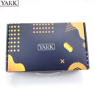 Venta al por mayor de lujo de cartón de embalaje caja de correo de cartón corrugado logotipo en color impreso personalizado de papel de correo cajas de envío - Product Image 2