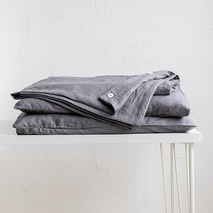 Drap de lit en lin pour berceau, taille personnalisable, lavage de pierre, drap de berceau - Product Image 3