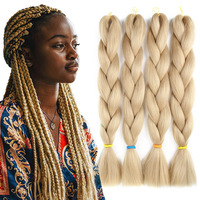 Échantillon gratuit 24 pouces 82 pouces Extension de cheveux de tresses jumbo au crochet Cheveux de tressage extra longs synthétiques ombrés Cheveux de tressage faciles