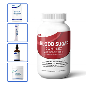 Cápsulas para el Control del Azúcar en Sangre OEM/ODM, Empaque Personalizado de Fábrica, Múltiples Diseños de Etiquetas, Opciones de Botella y Caja, MOQ Flexible - Product Image 1