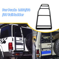 Nouveau produit : échelle arrière en aluminium pour voiture, échelle de hayon pour Land Cruiser Prado LC71 LC76