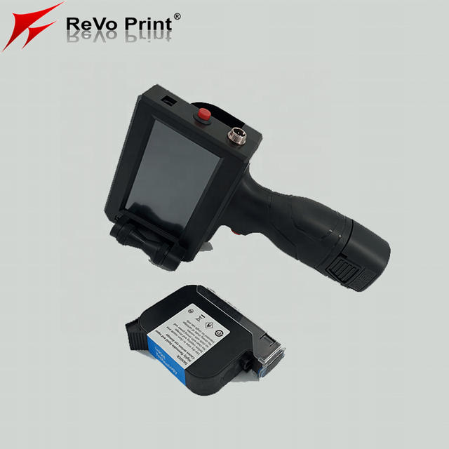 Revoprint 12.7mm Portable Handheld Printing Machine Mini Batch Code Label Printer Machine Handheld Printer Expire Date Printing