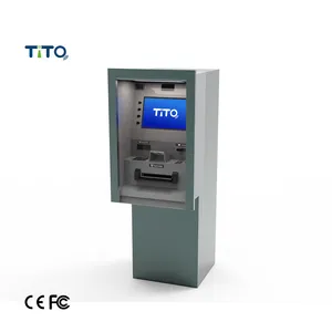 Seguro atm a4 scanner de documentos kiosk sem atendimento pos kiosk ttw máquina de aceito de dinheiro