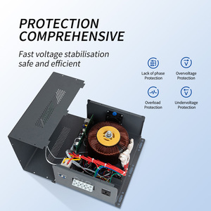 10KVA 15kVA tmr điện áp tự động ổn định treo tường một pha AC Power relay điều khiển 220V <span class=keywords><strong>240V</strong></span> cho nhà công nghiệp - Product Image 6