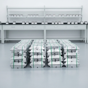 Refined Lead Ingot 99.63 Percent Purity Industrial Metal for Battery Manufacturing and <b>Casting</b> Use - Product Image 1