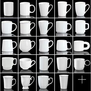 Tasses en céramique blanches vierges personnalisables de haute qualité pour sublimation, 15 oz et 11 oz, pour impression, vente en gros à prix abordable - Product Image 4