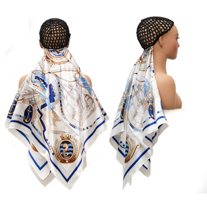 <span class=keywords><strong>2</strong></span> trong 1 quấn cap tóc Net & khăn cho lâu dài lụa Báo Chí heatless haircare thói quen thoải mái dễ dàng sử dụng - Product Image 1