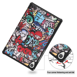 Custodia per Tablet da <span class=keywords><strong>8</strong></span> Pollici in Pelle PU con Supporto Trifold, Design Semplice a Cartoni Animati, Alta Qualità, per <span class=keywords><strong>Tab</strong></span> M8 3a Generazione - Product Image 6