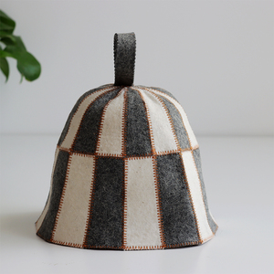 High Quality Custom Handmade Unisex Breathable <b>Sauna</b> Hat with Dry Steam Function for Four Seasons-Wholesale 32 Parts - Product Image 3