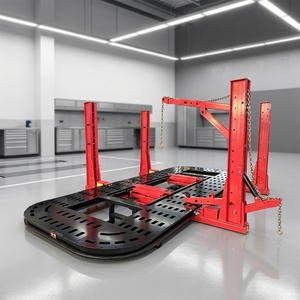 Tour de traction hydraulique robuste en acier au manganèse pour <span class=keywords><strong>carrosserie</strong></span> automobile, certifiée CE, pour <span class=keywords><strong>garage</strong></span> de réparation de collision - Product Image 1