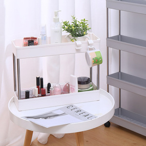 Étagère de rangement multi-niveaux Clever Living Tools, chariot portable en plastique à 4 niveaux pour cuisine, salle de bain, chambre - Product Image 4